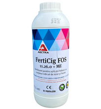 Încarcă imaginea în vizualizatorul Galerie, FertiCig Fos 1L AECTRA – fertilizant foliar cu azot și fosfor pentru culturile agricole