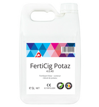 Încarcă imaginea în vizualizatorul Galerie, FertiCig Potaz 5l AECTRA – fertilizant foliar cu potasiu pentru rezistență la secetă și producții ridicate
