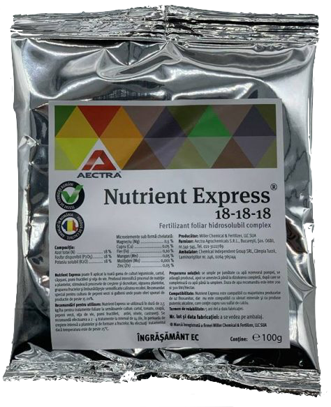 nutrient express fertilizer Nutrient Express 18-18-18 – Biostimulator și fertilizant NPK